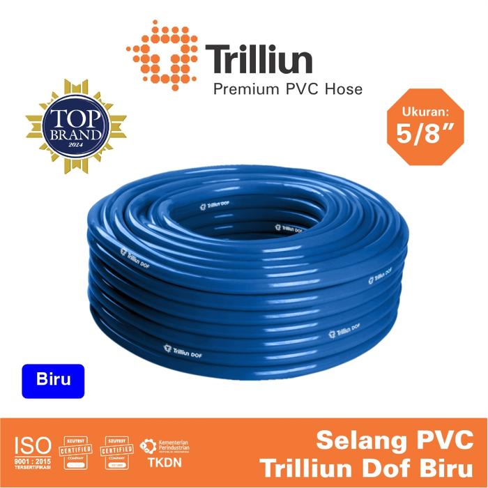 Gambar Selang Air PVC Trilliun Dof 5/8" Inch - 15 Meter - Merah dari Trilliun Kab. Pasuruan 5 Tokopedia