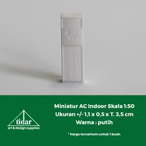Miniatur Maket AC / Air Conditioner / AC Floor Standing skala 1:50