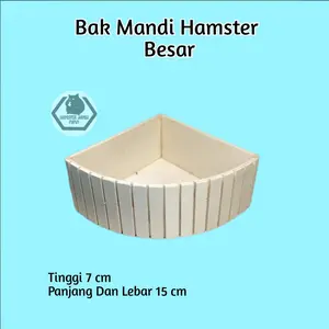Bak Mandi Hamster Besar | SAND BOX