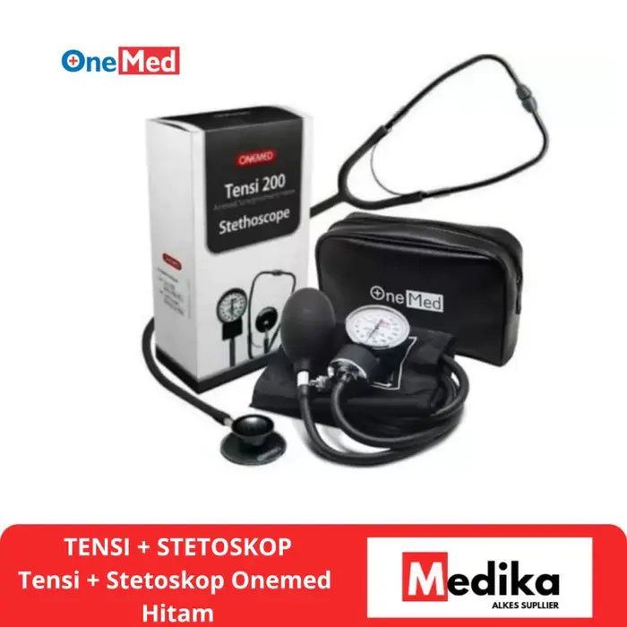 Gambar Tensi Aneroid dan Stetoskop Onemed Paket Nurse Kit dari Medika Alkes Suplier Kota Semarang 4 Tokopedia
