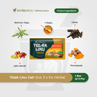 Gambar Tolak Linu Cair Dus 3x5's Herbal Alami - Pegal Linu Nyeri Sendi dari Sido Muncul Store Kota Bekasi 3 Tokopedia
