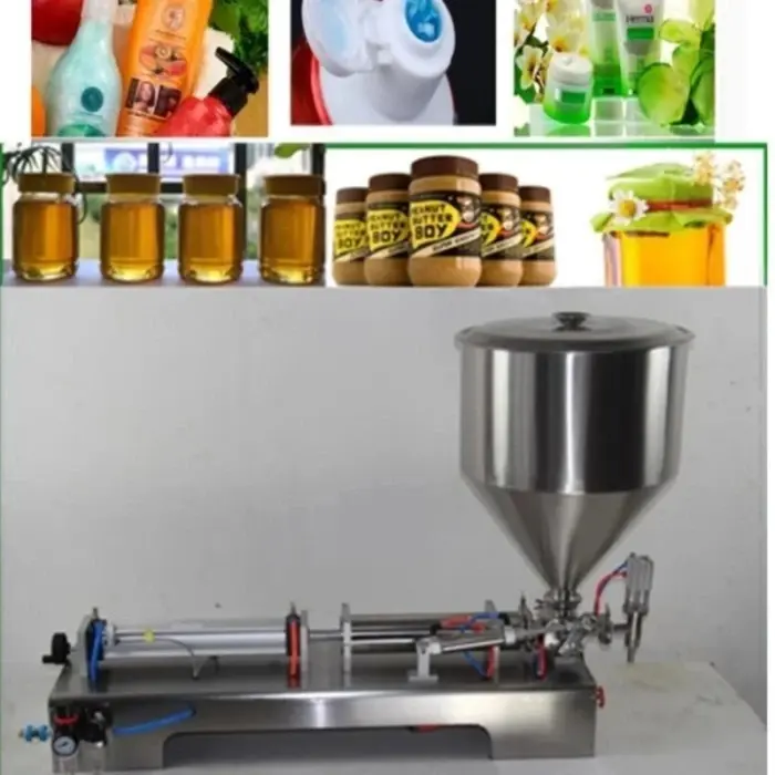 G1WG 100-1000ml single head liquid paste filling machine semi automati