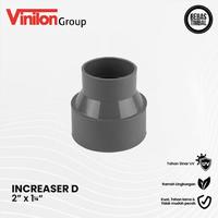 Gambar Increaser PVC D 2 x 1 1/4 Inch Vinilon dari Vinilon Kota Administrasi Jakarta Utara 1 Tokopedia
