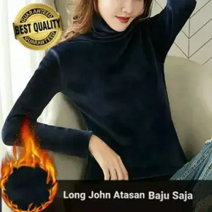 Long John Wanita / Pakaian Musim Dingin Wanita atasan saja Sweater 09