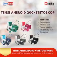 Gambar Tensi Aneroid dan Stetoskop Onemed Paket Nurse Kit dari Medika Alkes Suplier Kota Semarang 1 Tokopedia