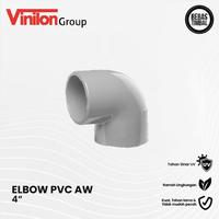 Gambar Elbow PVC AW Ukuran 4 Inch Vinilon dari Vinilon Kota Administrasi Jakarta Utara 1 Tokopedia