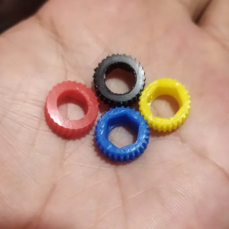 SMA nut screw grip antenna vtx goggles remote dll  3d Print TPU 0