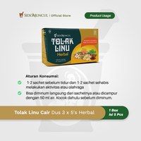 Gambar Tolak Linu Cair Dus 3x5's Herbal Alami - Pegal Linu Nyeri Sendi dari Sido Muncul Store Kota Bekasi 4 Tokopedia