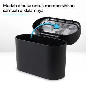 Mini Car Push Trash Bin Tempat Tong Sampah Mobil Gantung Side Pocket