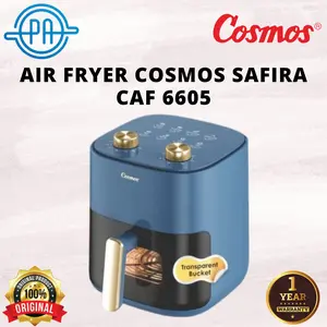 AIR FRYER COSMOS CAF-6605 / CAF 6605 / CAF6605 SAFIRA 5 LITER