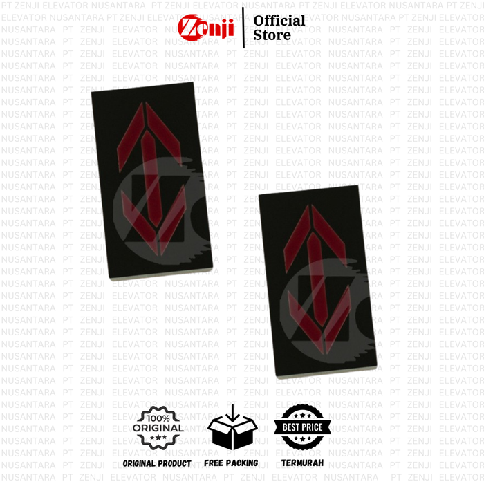 Gambar LED Panah 1.8 Inchi / Lift Display Double Arrow LED dari Zenji Elevator Kab. Tangerang Tokopedia