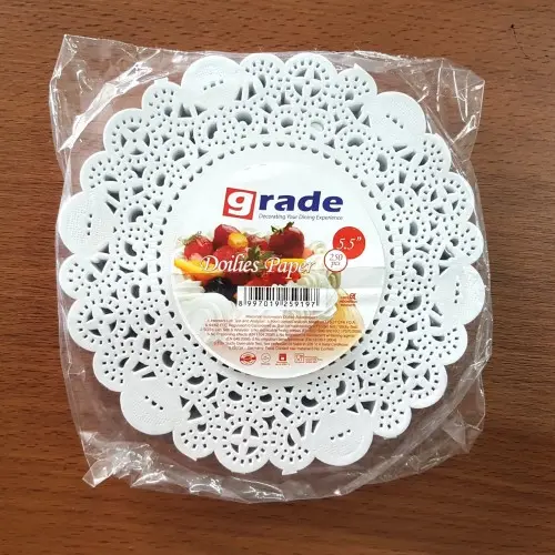 50pcs kertas renda - alas toples - alas kue renda 1