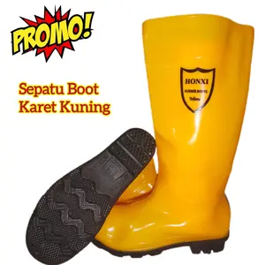 Sepatu Boot Boots Murah Sepatu Bot Petani Sepatu Boots Tahan Air Anti Slip Proyek Bangunan Ukuran 39 40 41 42 43
