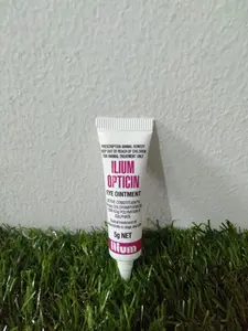 obat salep mata kucing anjing ILIUM OPTICIN EYE OINTMENT 5GR