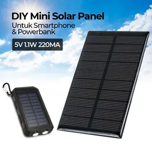 Modul Solar Cell/Solar Panel Surya Mini 5V 1.1W 220mA DIY