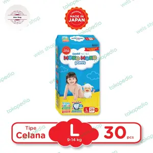 Genki Moko Pants L Popok Bayi Celana