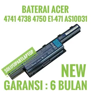 batre baterai laptop untuk  E1-421 E1-431 E1-471 V3-471G 4752 4741