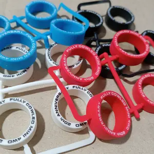 REP TAMIYA 95080 BAN HARD LOW PROFILE TIRES / BAN MEDIUM MARKING [ 4PCS ]