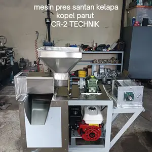 Mesin press santan kelapa type A11 kopel parut CR-2 TECHNIK