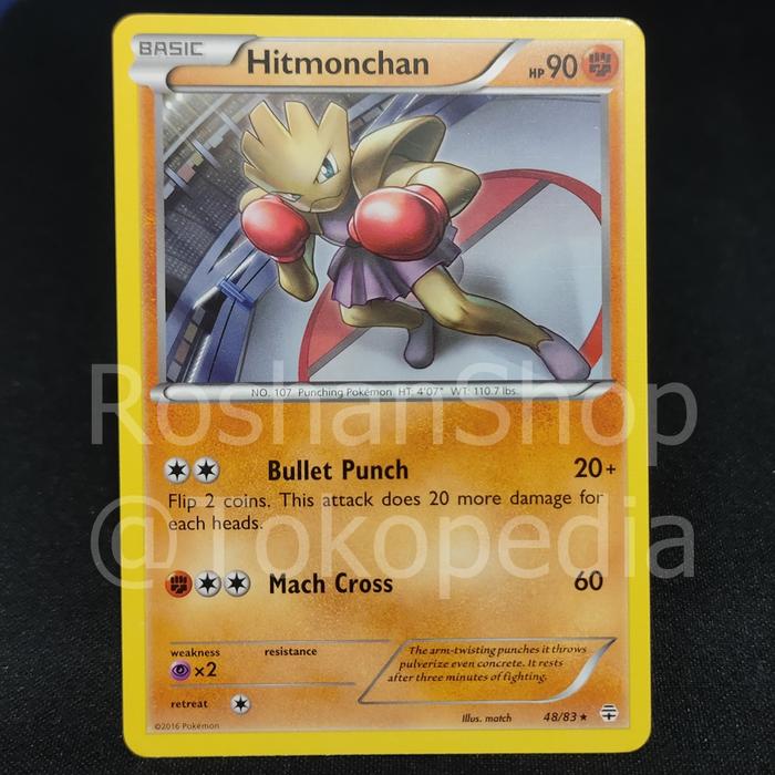 rare hitmonchan pokemon card Pokemon Hitmonchan #107 Holo Rare Japanese Gym 1998 Pocket Monsters –  CardboardandCoins.com main image 0