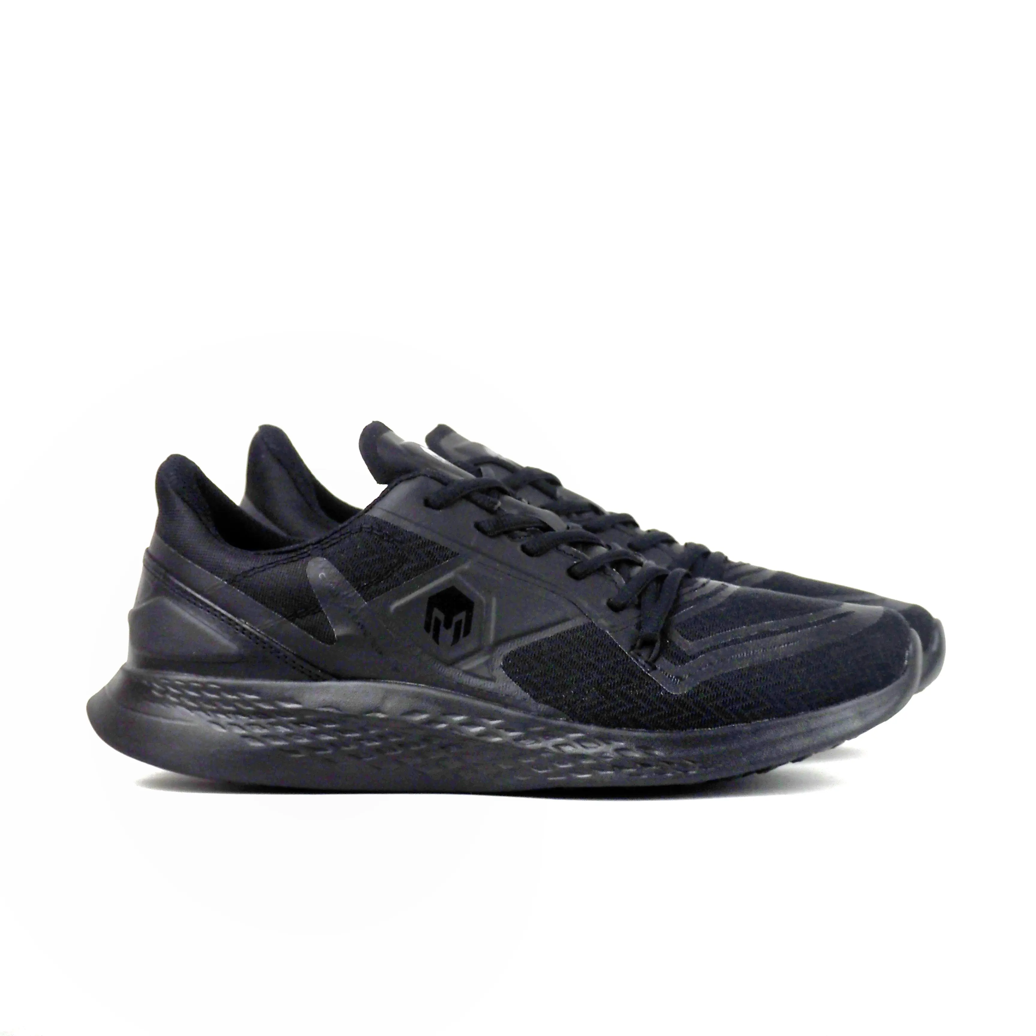 Sepatu Lari Running Mills Treximo Omega Black Black Original