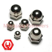 Gambar Mur Topi M4 Cap Nut Nikel dari Mitrajaya Fasteners Kota Bandung 1 Tokopedia