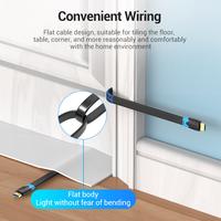 Gambar Kabel HDMI Vention 8M FLAT FULLHD 1080P Clear High Speed Cable - B02 dari Vention Authorized Store Kota Administrasi Jakarta Barat 3 Tokopedia