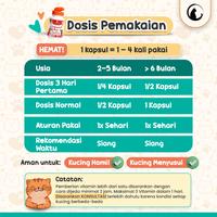 Gambar Olive Care Paket Vitamin Kucing Combo MASALAH KULIT KOMPLIT KITTEN - 10+10+10 Kaps dari Olive Care_NEW Kota Tangerang 4 Tokopedia