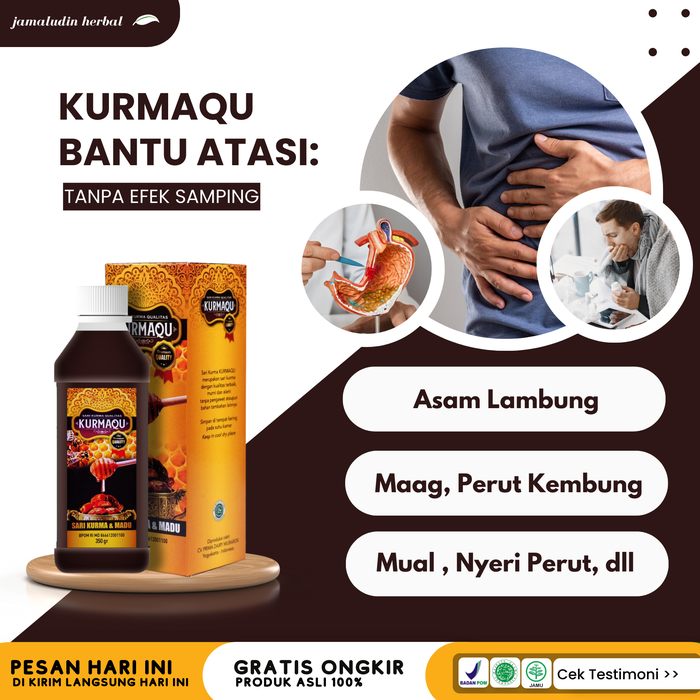Gambar Obat Maag dan Asam Lambung, Obat Herbal Asam Lambung, Madu Kurmaku dari Jamaludin Herbal Kota Administrasi Jakarta Barat Tokopedia