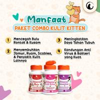Gambar Olive Care Paket Vitamin Kucing Combo MASALAH KULIT KOMPLIT KITTEN - 10+10+10 Kaps dari Olive Care_NEW Kota Tangerang 2 Tokopedia