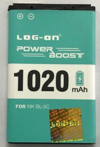 Gambar Log-On Baterai Power Boost 1020mAh untuk Nokia 5C BL-5C Kualitas Setara Original dari LOG ON INDONESIA Kota Administrasi Jakarta Utara 1 Tokopedia