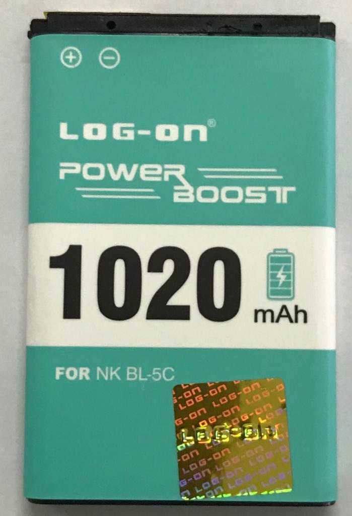 Gambar Log-On Baterai Power Boost 1020mAh untuk Nokia 5C BL-5C Kualitas Setara Original dari LOG ON INDONESIA Kota Administrasi Jakarta Utara Tokopedia