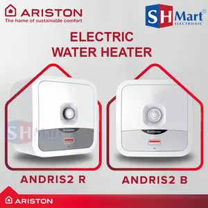 Water Heater Ariston Andris2 B 30 Liter 350Watt  AN2-30B / AN2-30R Garansi Resmi