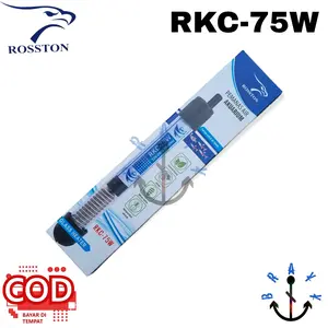 Alat Pemanas Aquarium ikan hias Rosston RKC Heater 75 Watt