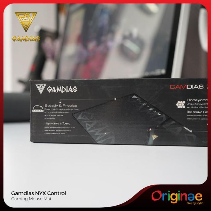 Gambar GAMDIAS Mousepad NYX Control Medium - GMM2310 dari Originae Shop Kota Administrasi Jakarta Pusat Tokopedia