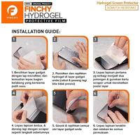 Gambar Finchy anti gores Redmi note 13 5G Hydrogel Screen Protector - Front - Anti blue light, Case friendly dari Finchy Indonesia Kab. Tangerang 4 Tokopedia
