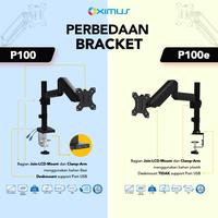 Gambar Bracket Monitor TV 27-34inch OXIMUS P100e Gas Spring Single Monitor dari Techno Computer Bali Kota Denpasar 3 Tokopedia