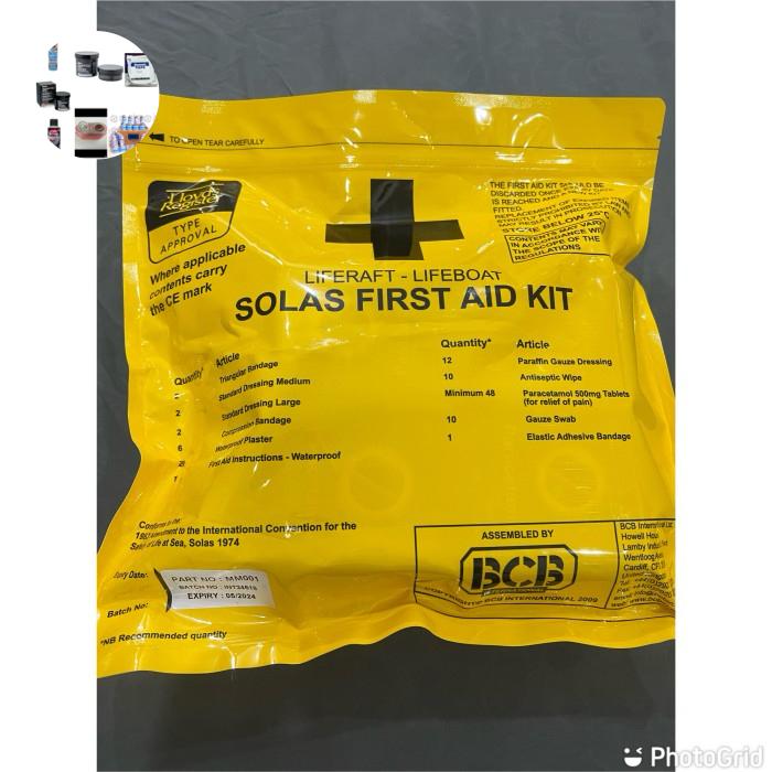 Solas First Aid Kit/ Liferaft-Lifeboat - Shop | Tokopedia