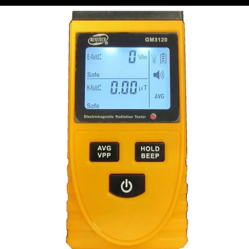 EMF Tester Benetech GM3120 Magnetic Electric Field Radiation MeterELF 3