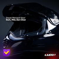 Gambar CLEAN Kaca Helm Arai Tour Cross Photochromic (55) Bening dari GMA Product Series Kota Administrasi Jakarta Barat 2 Tokopedia