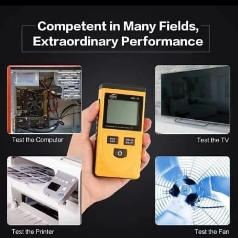 EMF Tester Benetech GM3120 Magnetic Electric Field Radiation MeterELF 4