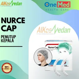 NURSE CAP ONEMED TOPI SUSTER PENUTUP KEPALA ONEMED HAIR CAP HAIR