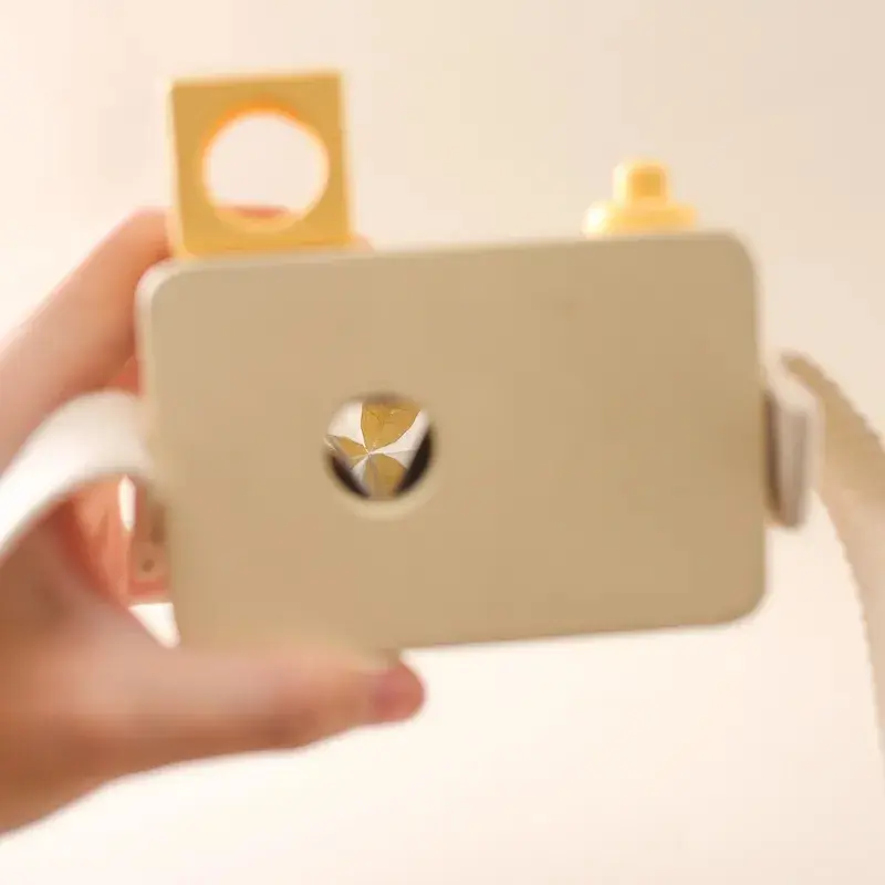 SUMMERSKY - Mainan Kayu Anak Kamera / Wooden Toys Camera 4