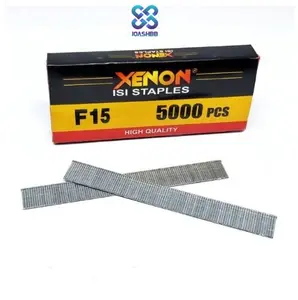 ISI STAPLES F15 isi 5000bh MESIN PAKU TEMBAK REFILL AIR NAILER STAPLER