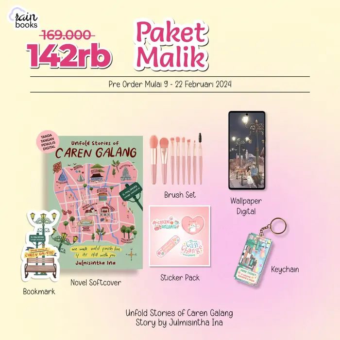 Gambar Buku Novel Caren Galang - Julmisintha Ina - Rainbook Publishing dari Bumi Fiksi Makassar Kota Makassar 3 Tokopedia