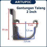 Gambar GANTUNGAN TALANG MINUM 2 INCH dari Artupic Peralatan Peternakan Kota Tangerang Selatan 2 Tokopedia