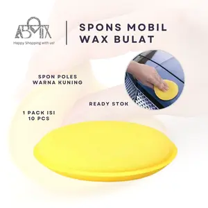 Busa Poles / Spons Poles Mobil Aplikator Pad Bulat