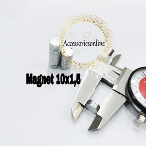 magnet neodymium 10x1.5 - 1 pcs