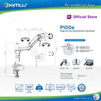 Gambar Bracket Monitor TV 27-34inch OXIMUS P100e Gas Spring Single Monitor dari Techno Computer Bali Kota Denpasar 4 Tokopedia