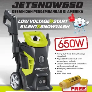 MESIN STEAM LISTRIK / JET CLEANER PROQUIP JETSNOW 650 CUCI MOBIL